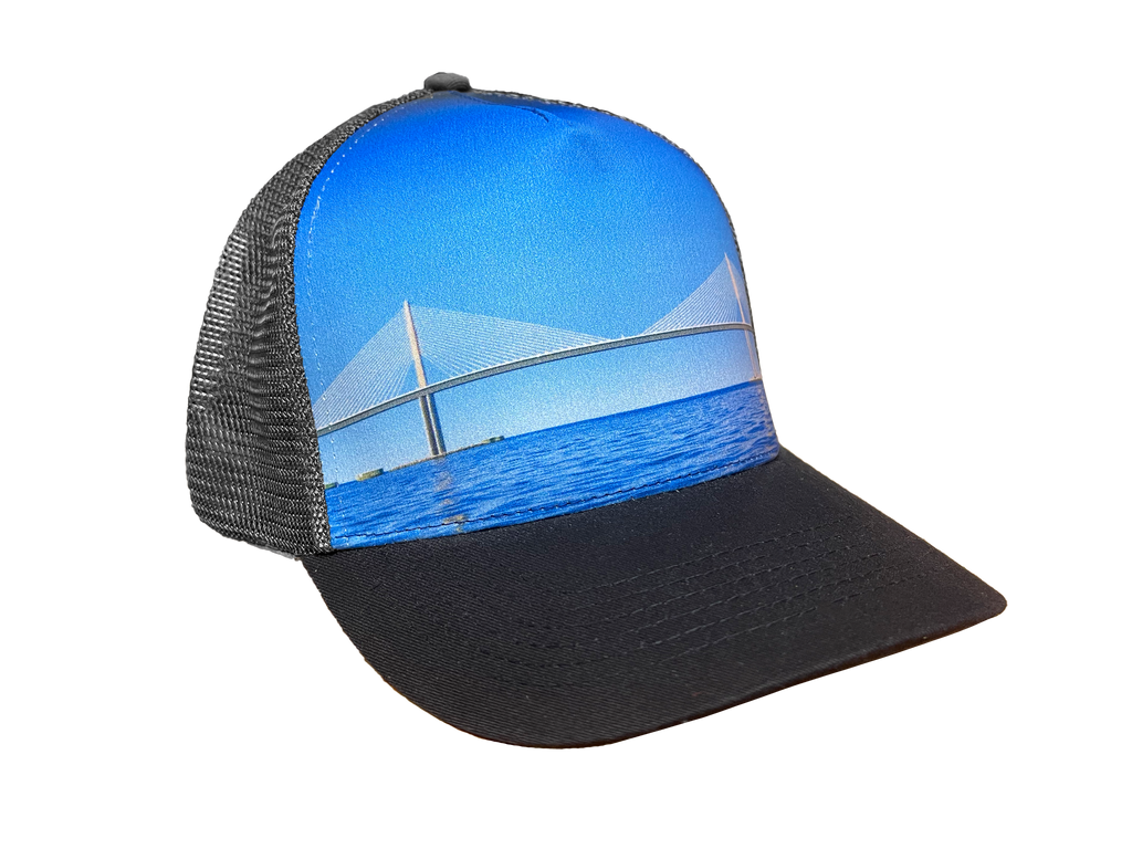 Florida Sunshine Skyway Bridge Snapback Hat
